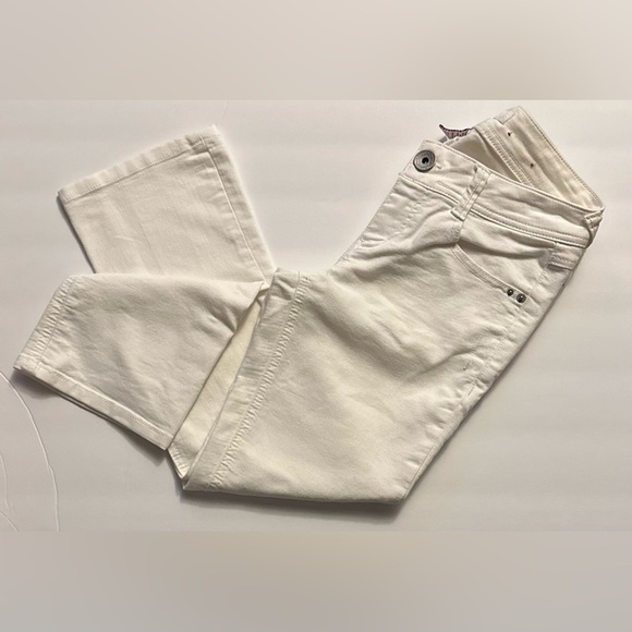 Candies, size 5, white jeans, straight leg - Picture 4 of 8